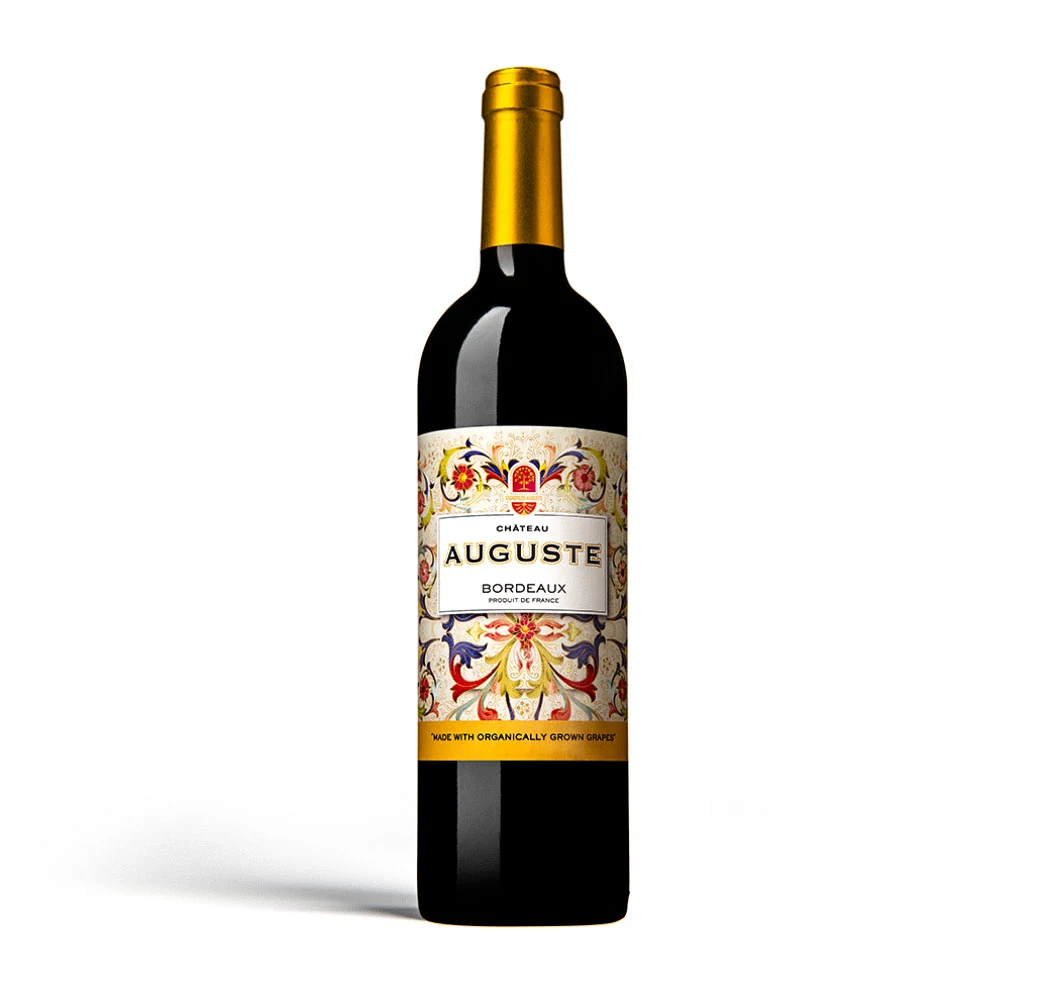 Château Auguste wine bottle from the original CorkitPure member collection