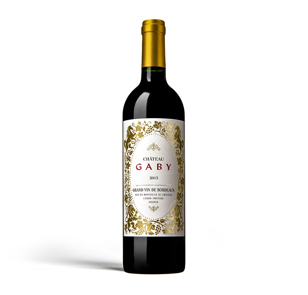 Château Gaby wine bottle from the original CorkitPure member collection