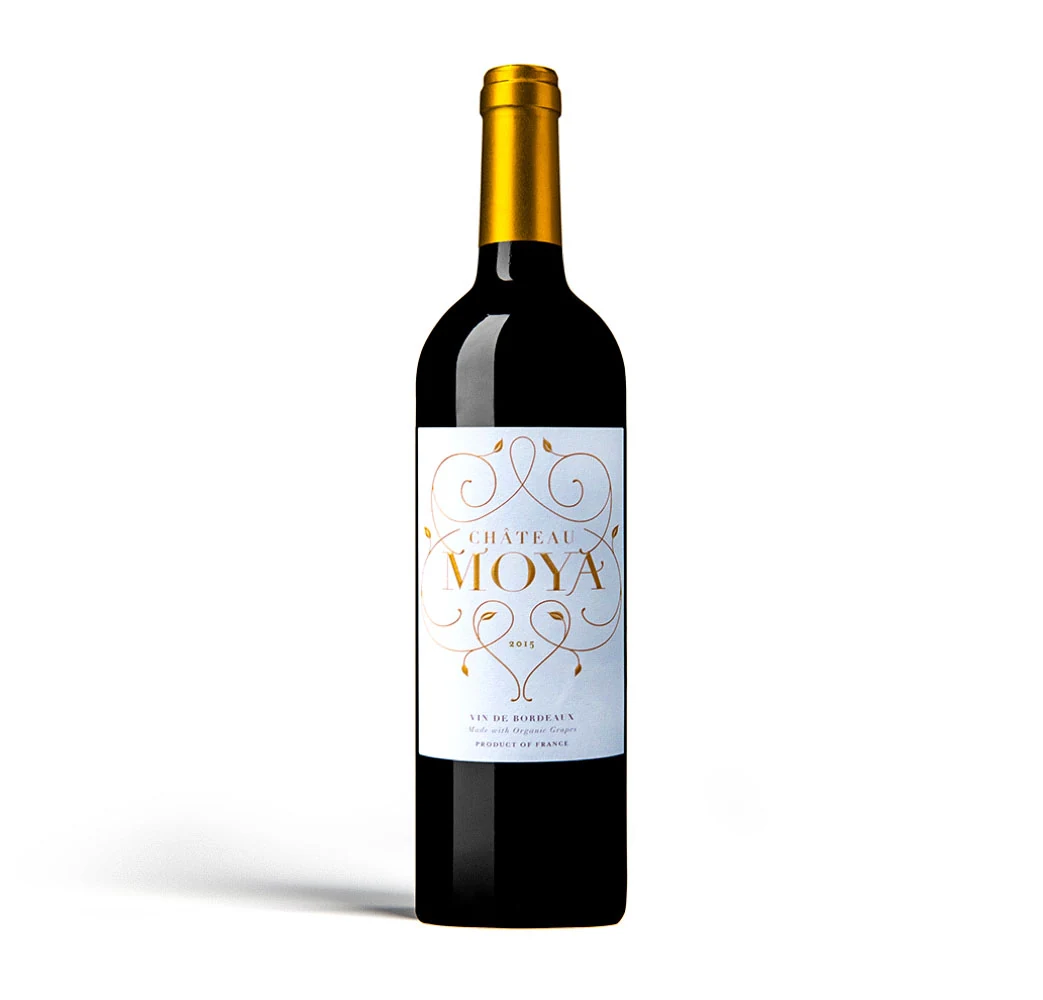 Château Moya wine bottle from the original CorkitPure member collection